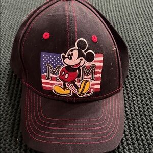 Disney Mickey Mouse Kids Hat - Black and Red
